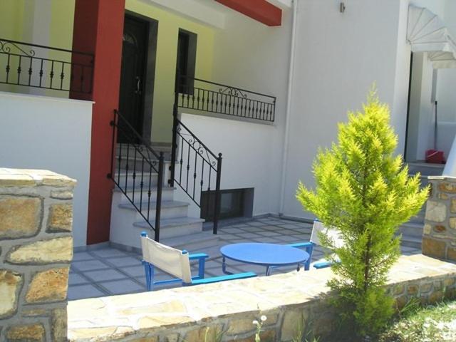 Golden Beach Inn Chrysi Ammoudia Dış mekan fotoğraf